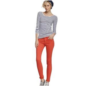 Joe's Jeans The Skinny Bright Red Vintage Y2k Made in the USA Size 27